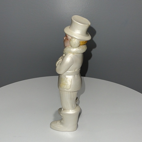 Christmas Mold Carolers Hand-painted Mid-century Modern Vintage Set of 3 - Picture 15 of 17